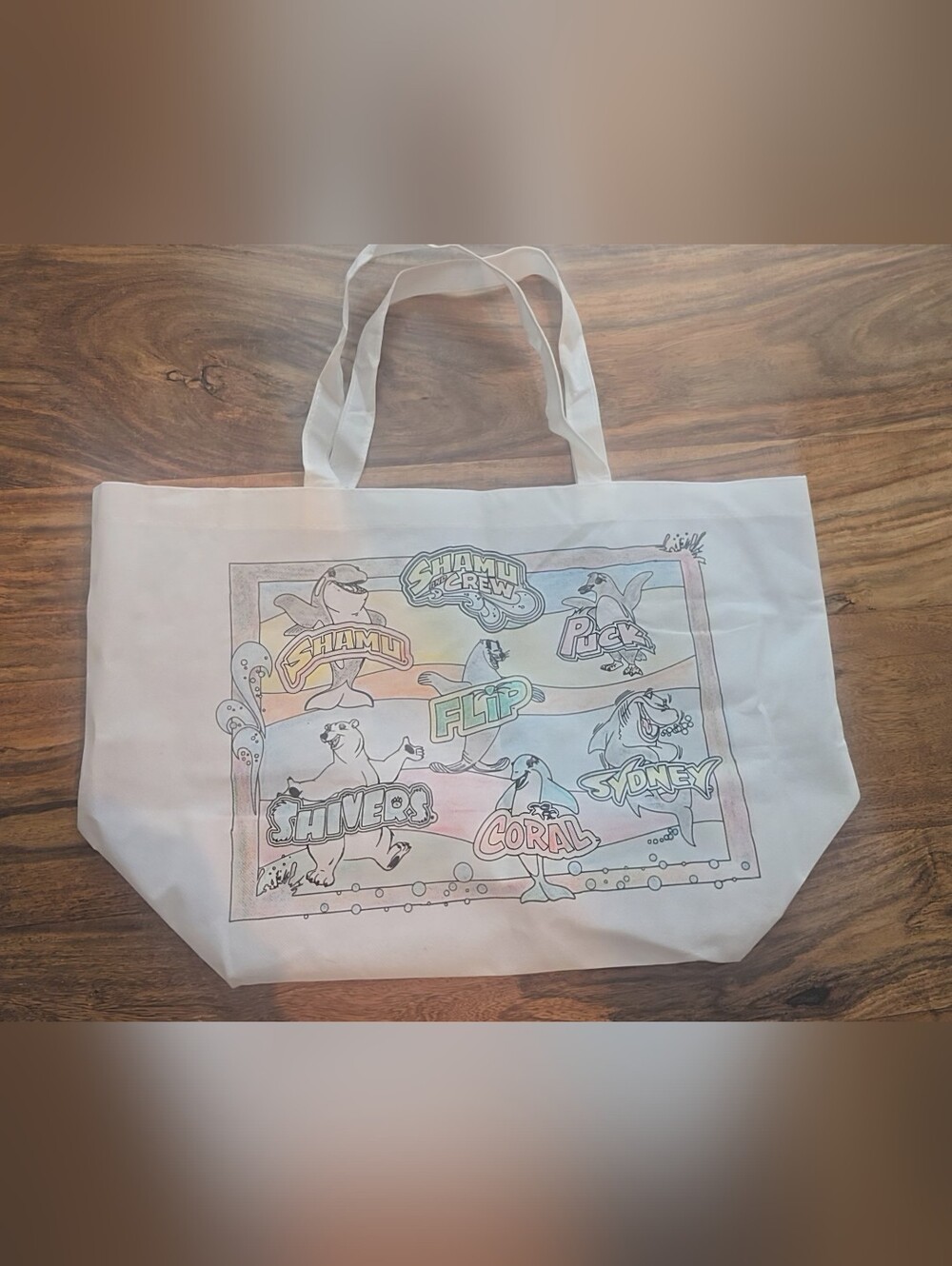 Seaworld Shamu Crew Tote Bag Y2K